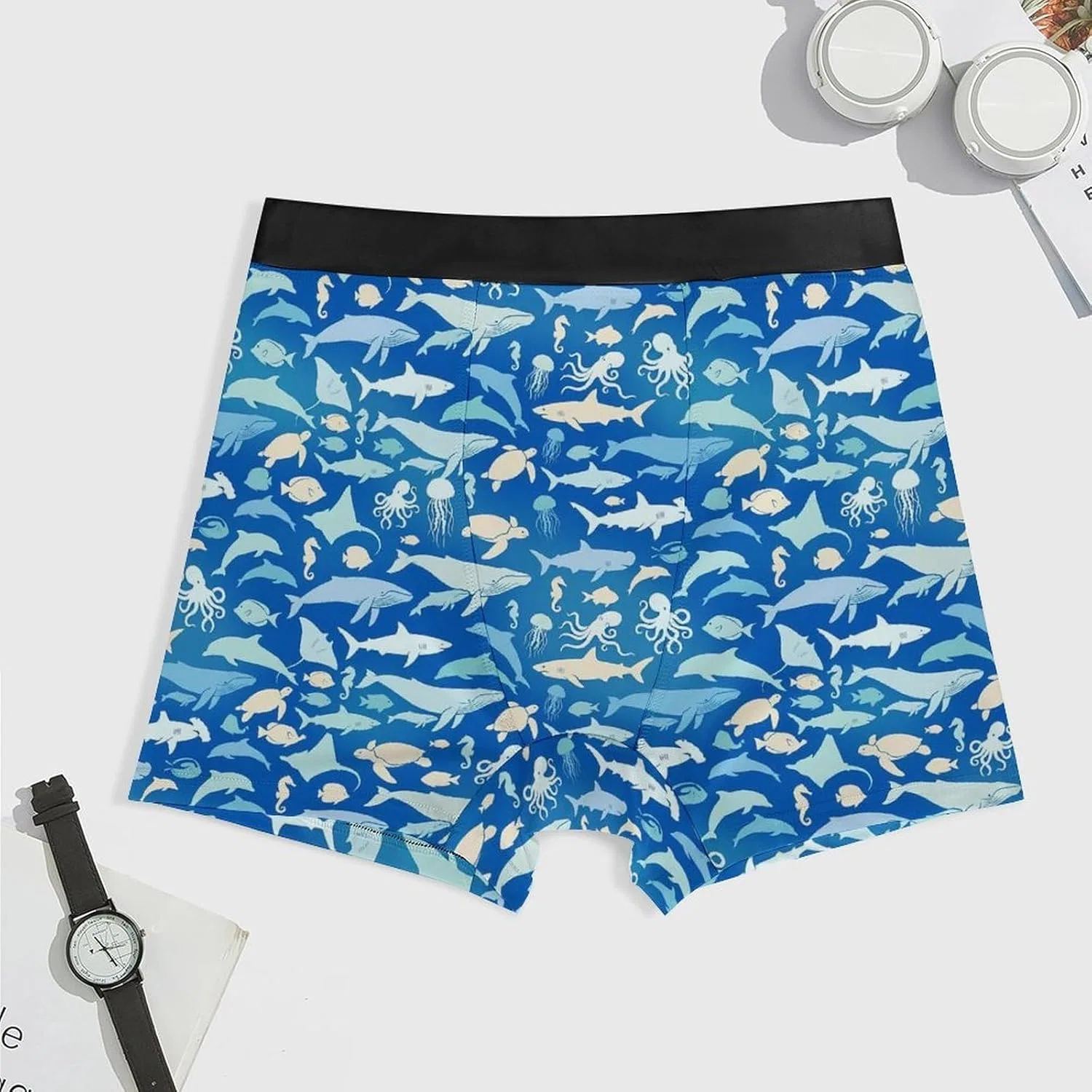 Боксеры с принтом Sea Fish, Sea Fish — фото 3