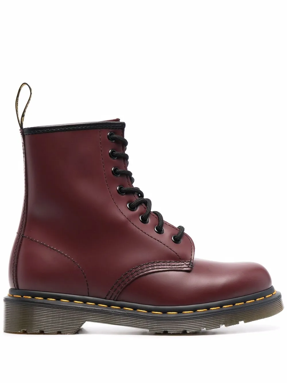

Ботинки на шнуровке Dr. Martens, красный
