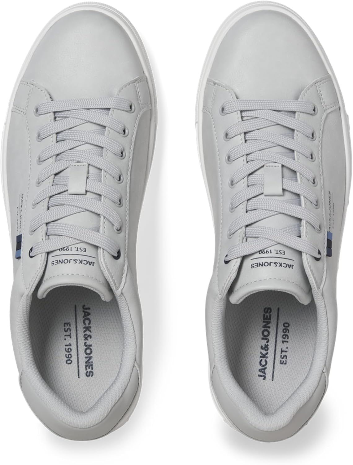 Мужские кроссовки JACK JONES Smart Casual Jfwbale из искусственной кожи Noos Jack & Jones, серый — фото 2