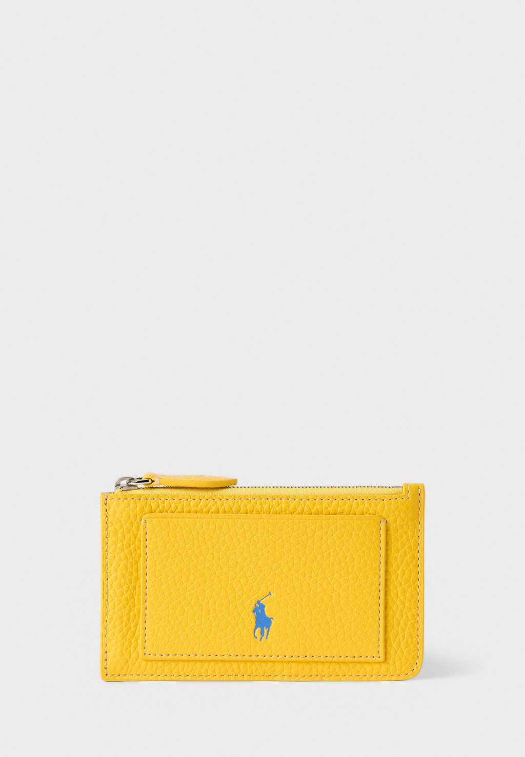

Кошелек POLO PLAY LEATHER ZIP CARD CASE Polo Ralph Lauren, желтый