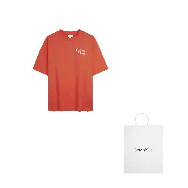 

Футболка мужская Calvin Klein, оранжевый