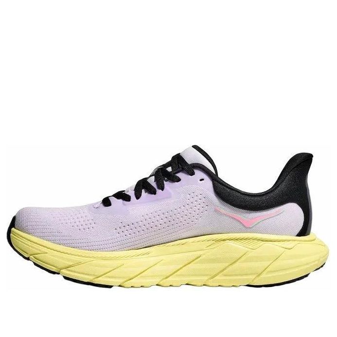 Кроссовки (WMNS) HOKA ONE ONE Arahi 7 Wide 'Starlight Glow Yuzu', фиолетовый — фото 3