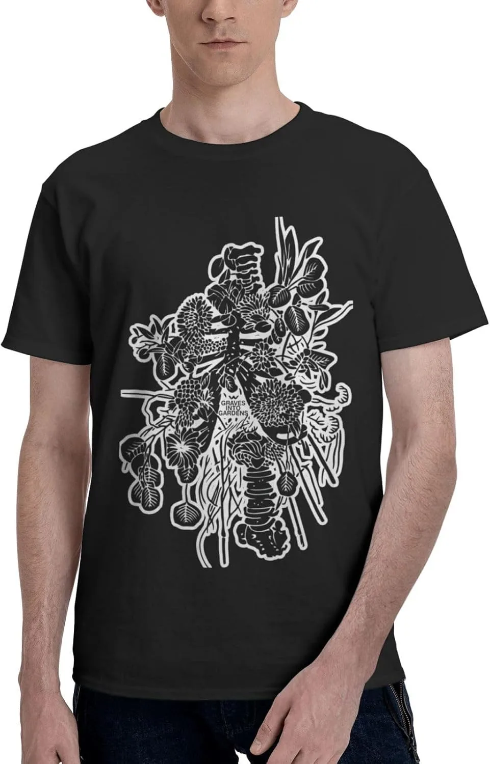 

Мужская футболка для бега с коротким рукавом, черная Mnnok Fashion