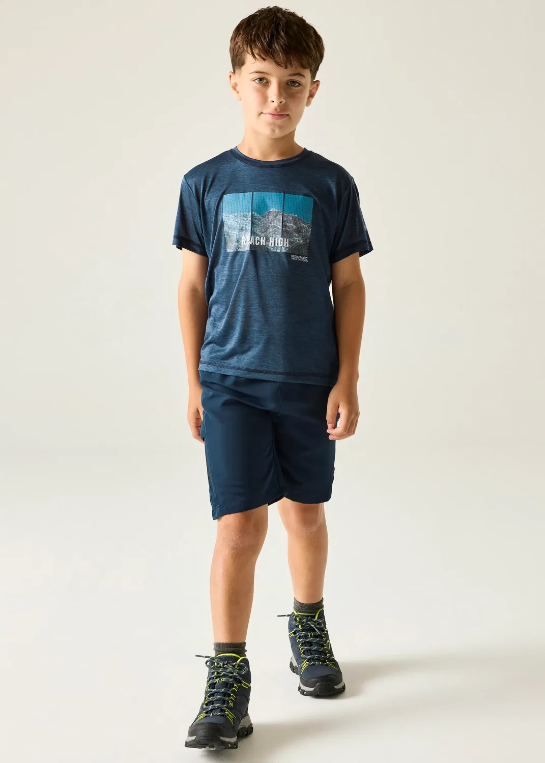 Шорты для активного отдыха Regatta Sorcer Mountain Shorts III, темно-синий — фото 4