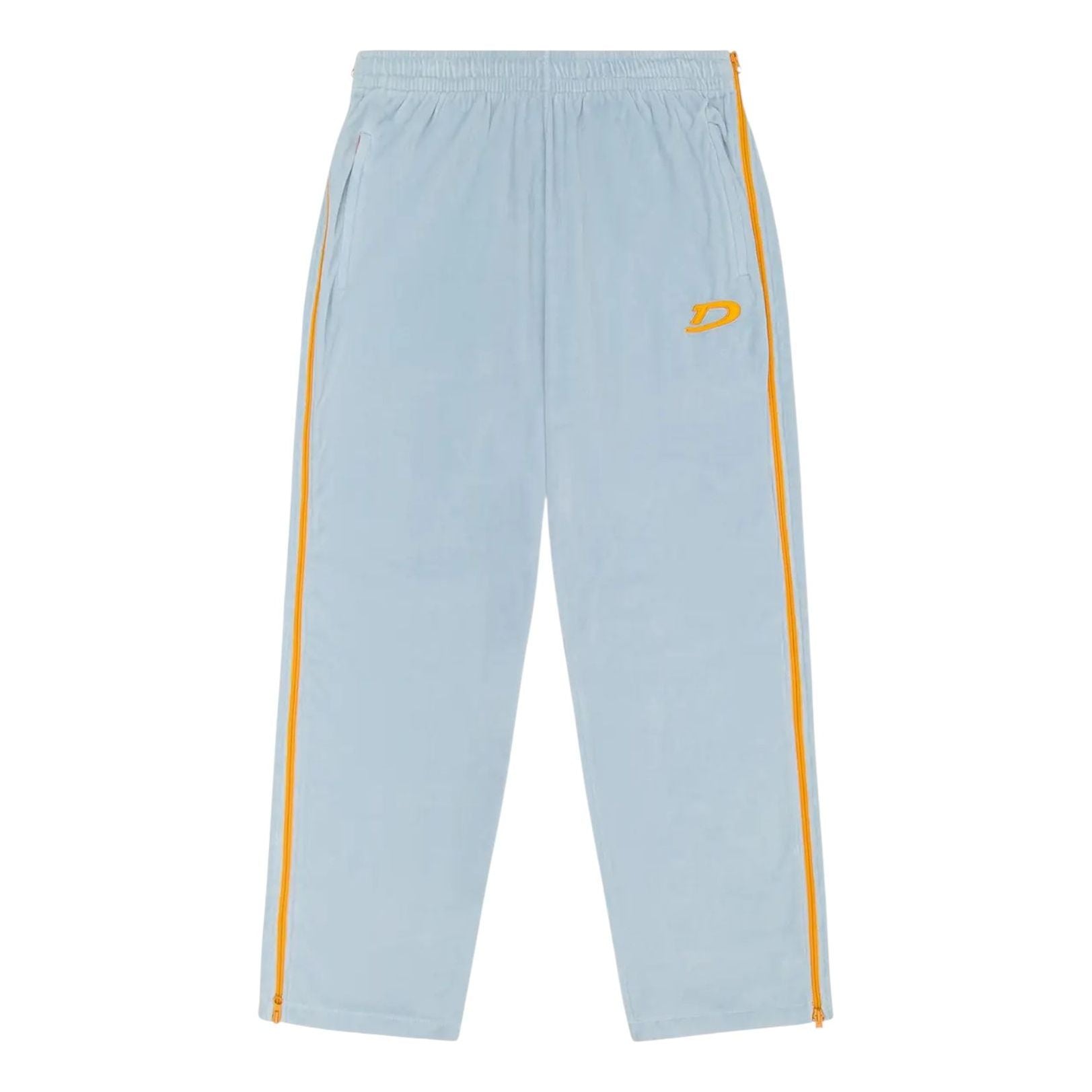 

Спортивные брюки Denim Tears Velour Warmup Track Pants, цвет «светло-голубой»