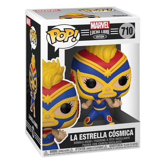 

Funko POP! Marvel, коллекционная фигурка, Lucha Libre, La Estrella Cosmica