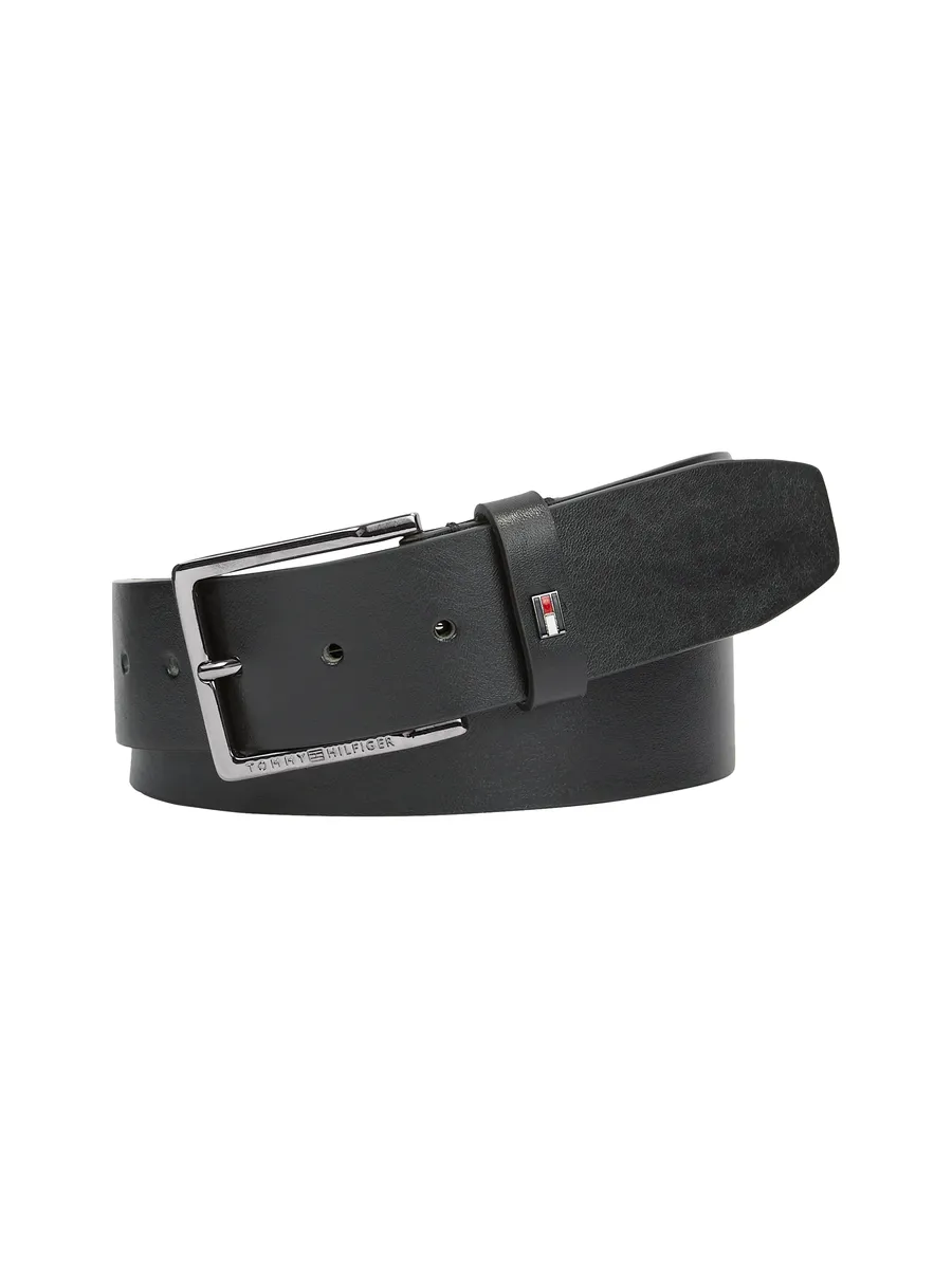 

Кожаный ремень Tommy Hilfiger "JEANS BUCKLE 4.0 TEXTURE", черный