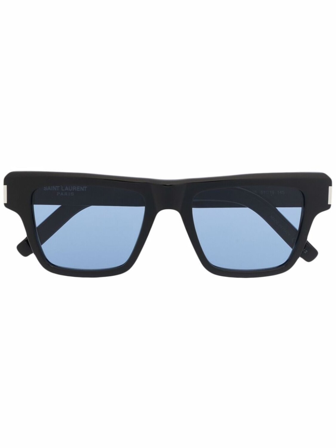 

Солнцезащитные очки в квадратной оправе Saint Laurent Eyewear, черный