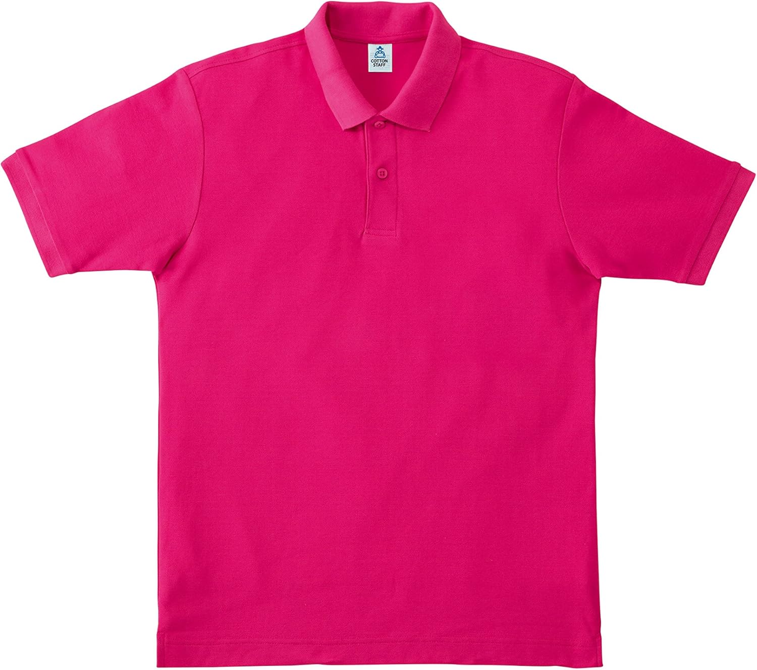 

Хлопковая поло-рубашка STAFF CVC Pique Dry MS3113 мужская Lifemax, розовый