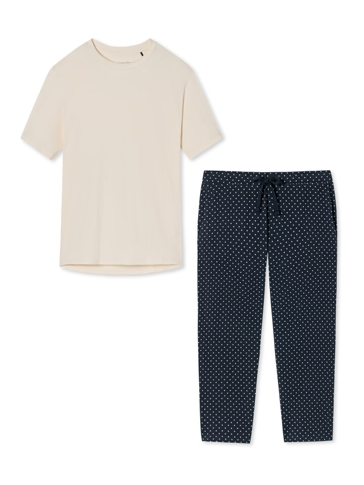 

Ночное белье Schiesser, цвет blau gepunktet/creme