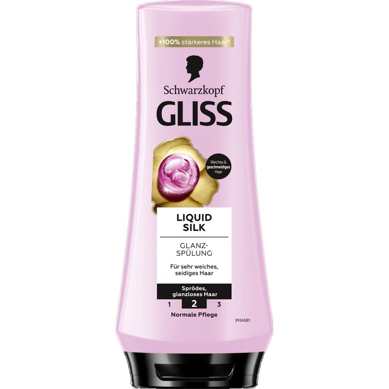 

Жидкий кондиционер для шелка Gliss, 200 ml