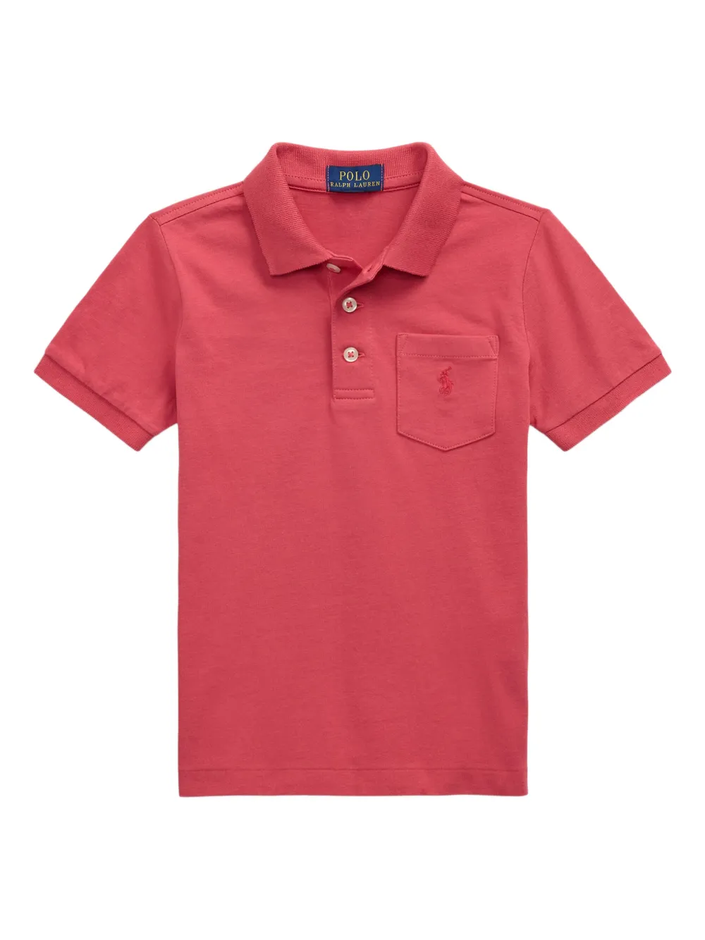 

Рубашка поло с нагрудным карманом POLO RALPH LAUREN KIDS, красный