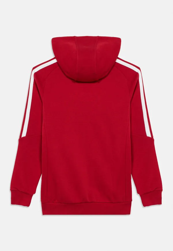Толстовка унисекс на молнии tiro league Adidas Performance, Team Power Red/White — фото 2