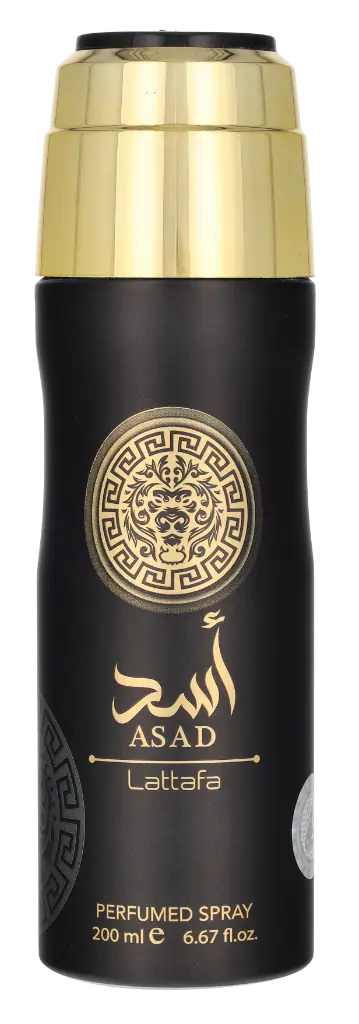 

Парфюмированный спрей для тела Lattafa Asad, 200 мл