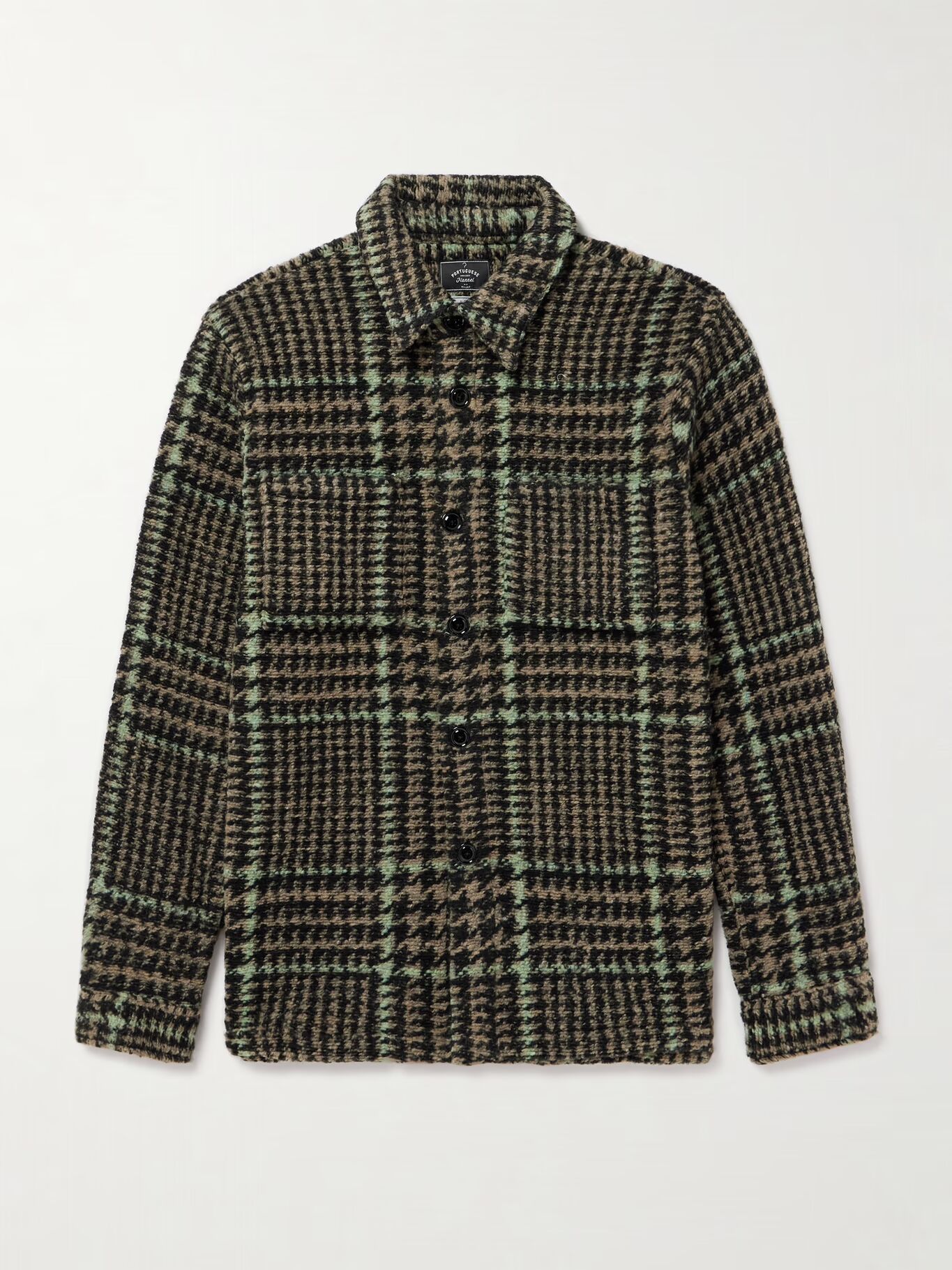 

Трикотажная рубашка в клетку Gales PORTUGUESE FLANNEL, темно-коричневый