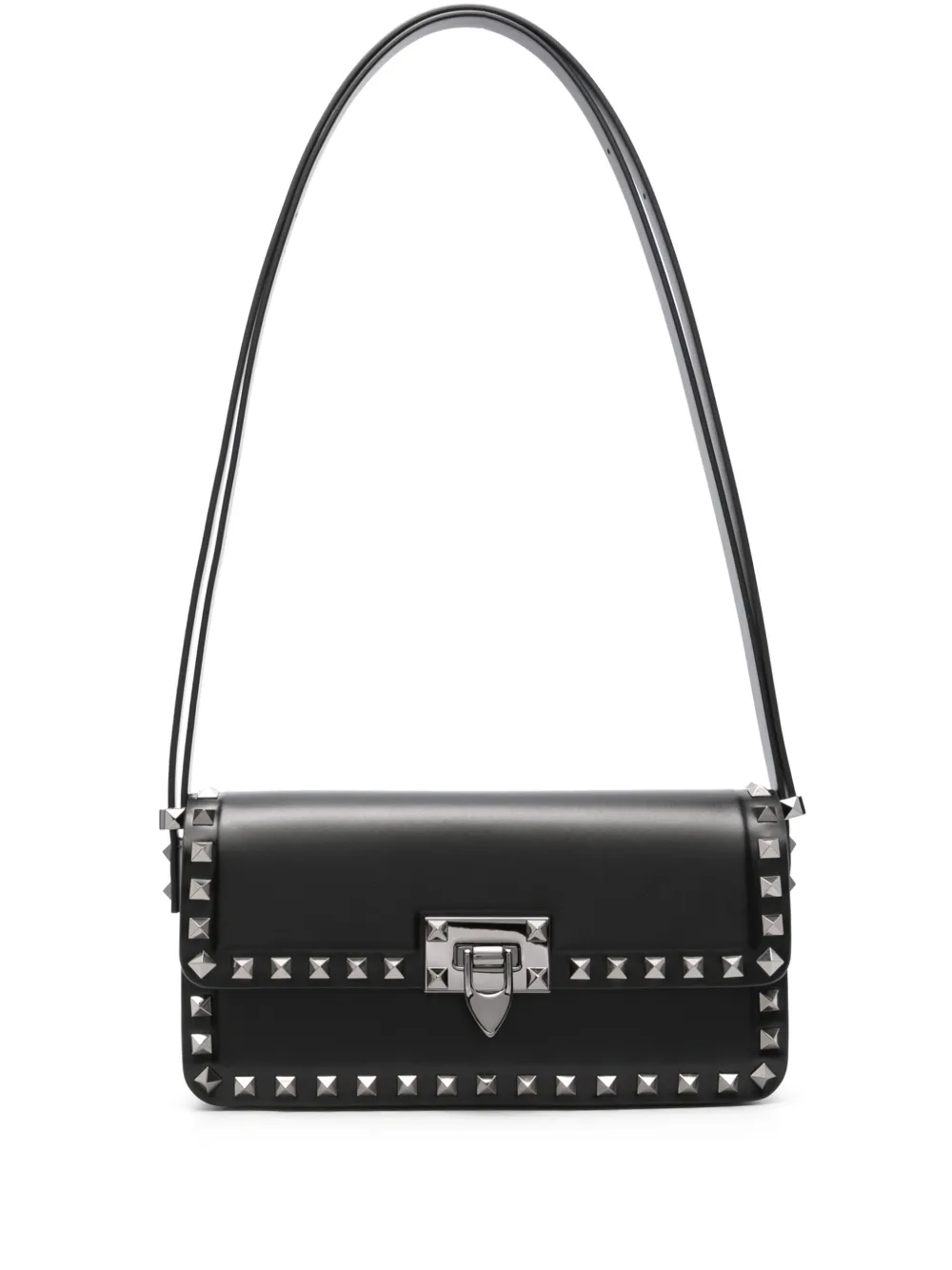 

Маленькая сумка на плечо Rockstud23 VALENTINO GARAVANI, черный