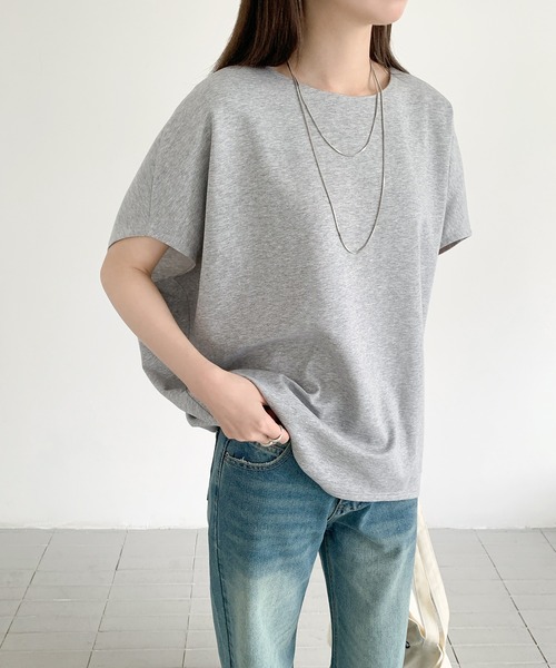 

By LEGNA Футболка с коротким рукавом, кокон, LEGNA