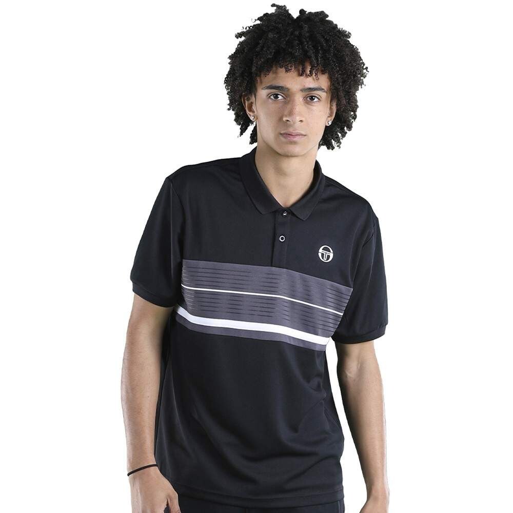 

Рубашка-Поло natavot Sergio Tacchini, черный