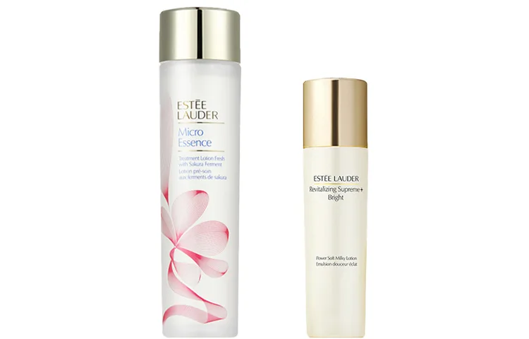 ESTEE LAUDER Набор лосьон-вода для лица Old Version White Collagen Collection, 2 Cherry Blossom Water 200ml+White Collagen Lotion 100ml