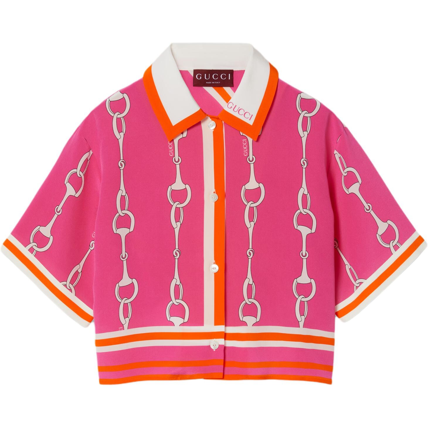 

Рубашка женская розовая Gucci