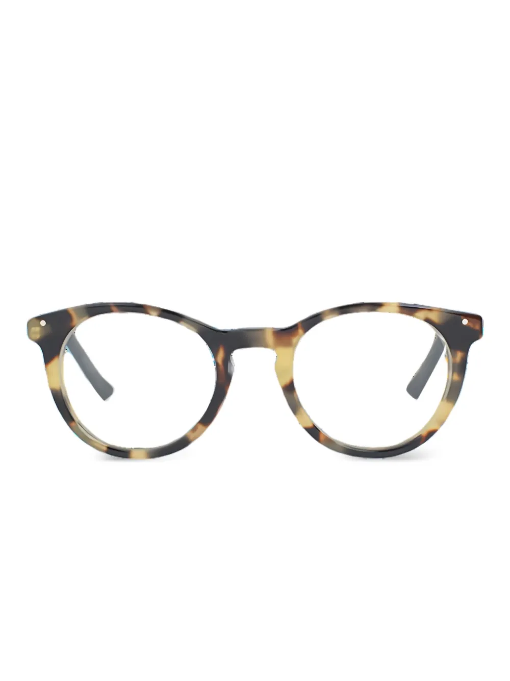 

Очки в круглой оправе черепаховой расцветки Very French Gangsters, коричневый