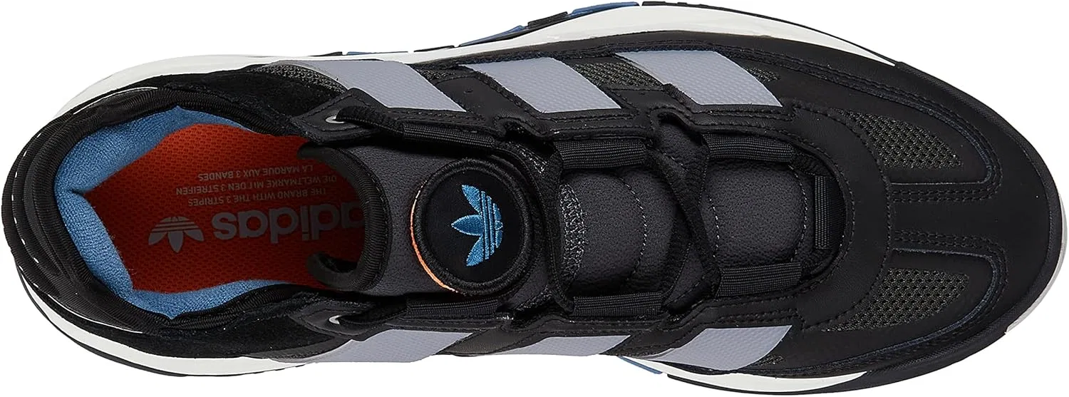 Кроссовки Adidas Originals Herren Niteball, Core Black Grey Two Carbon — фото 3