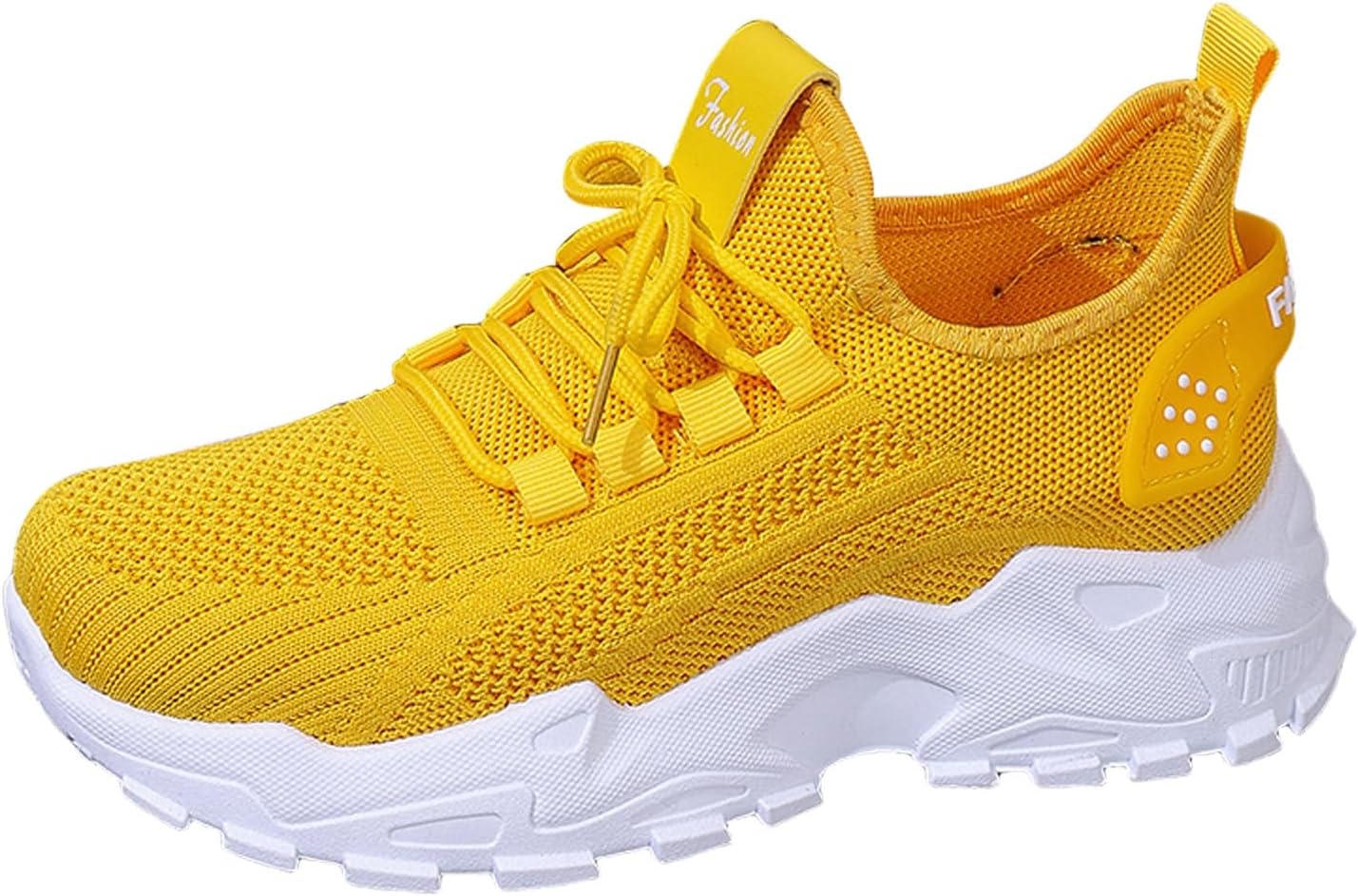 

Ортопедические кроссовки для женщин с широкой колодкой Generic, желтый