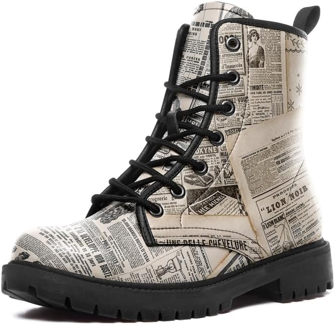 

Модные ботильоны на шнуровке для мужчин и женщин с цветочным, грибным и звездным узором, стильные унисекс ботинки, боевые модные ботинки Awsole, черный