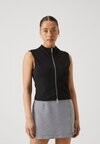 

Топ ONLCIRKEL ZIP Only Petite, черный