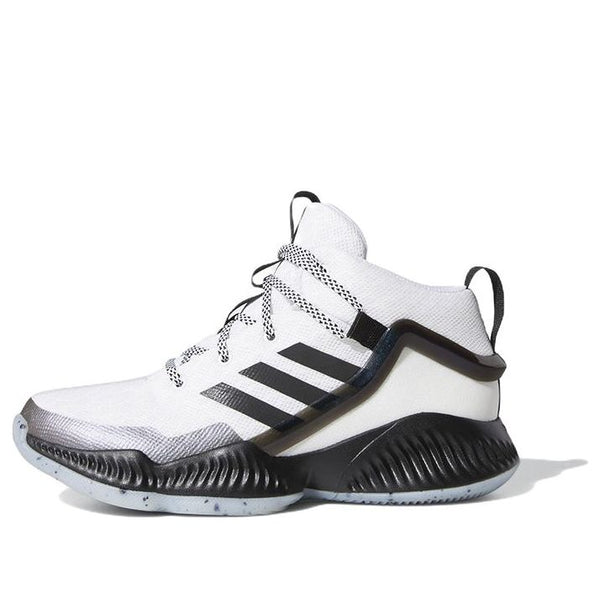 

Кроссовки adidas Lockdown J 'White Black Brown', белый