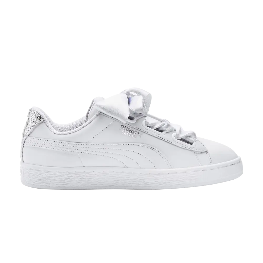 

Кроссовки Wmns Basket Heart Puma, белый