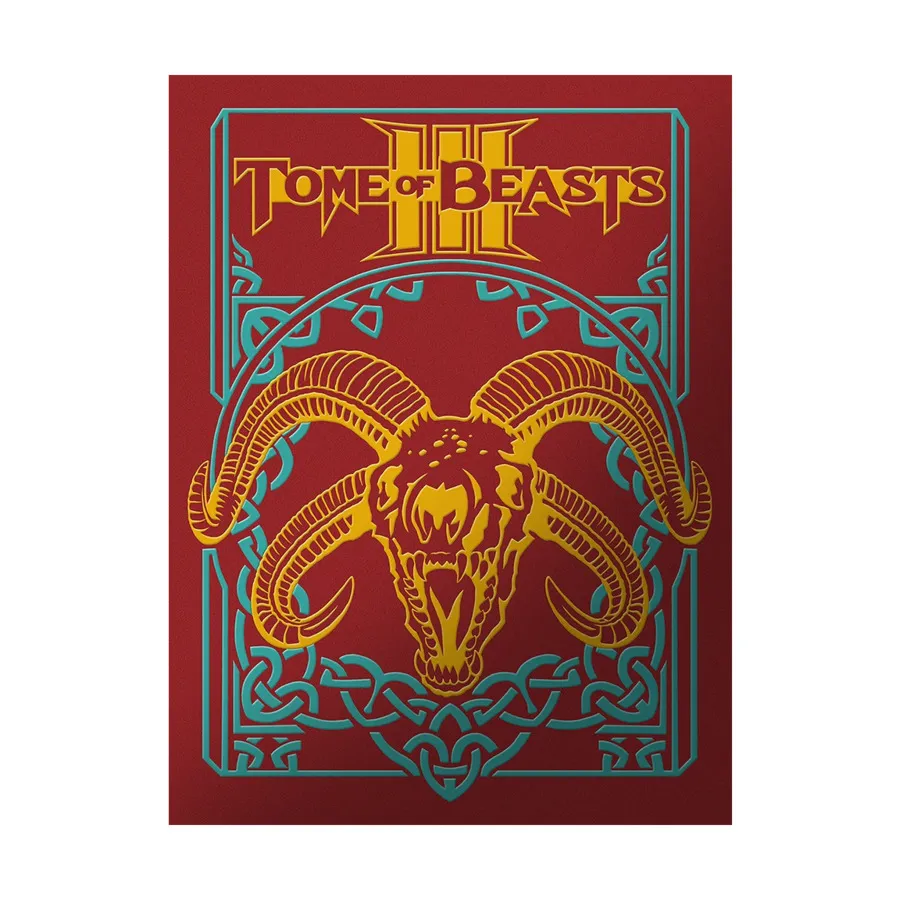 

Tome of Beasts 3 (Limited Leather Edition), 5th Edition Dungeons & Dragons (Kobold Press), твердый переплет