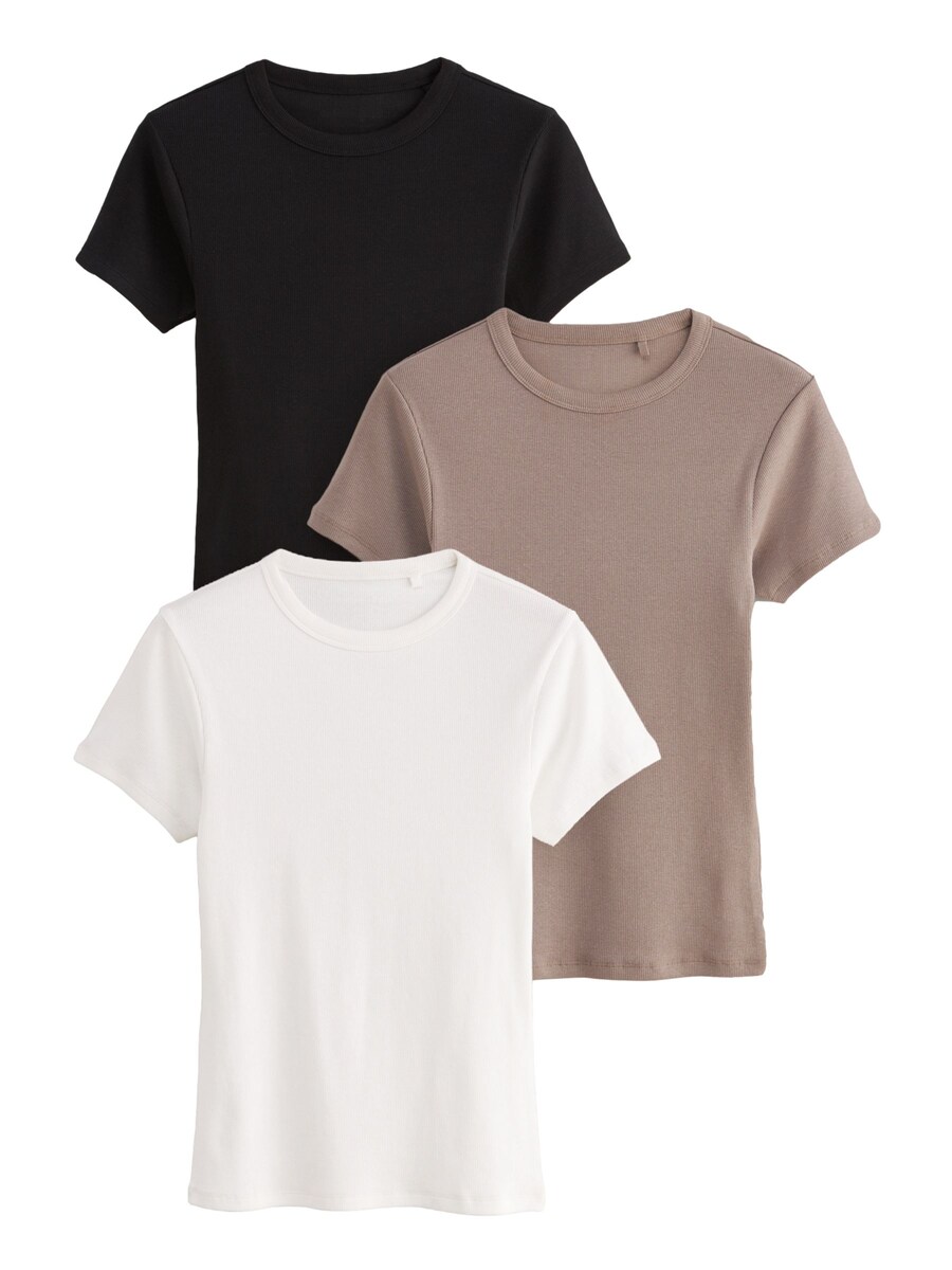 

Рубашка The Set, цвет Taupe/Black/White