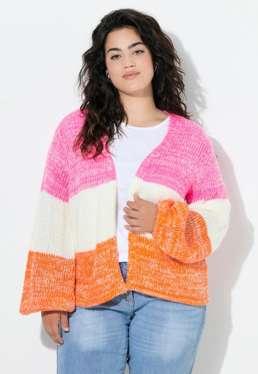 

Кардиган Angel of Style OFFEN STRAIGHT FIT STREIFEN, Off-White/White