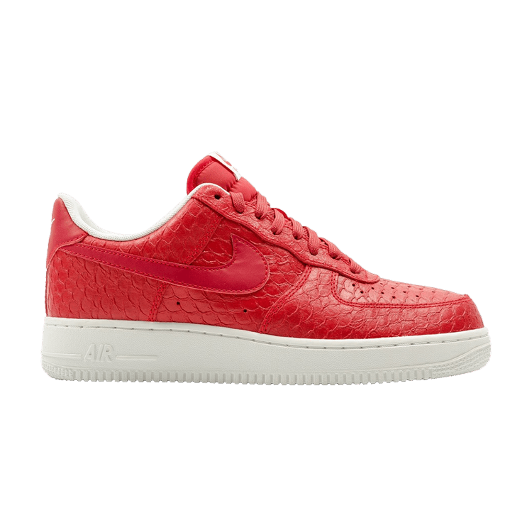 

Кроссовки Nike Air Force 1 Low '07 LV8 'Red Croc', красный