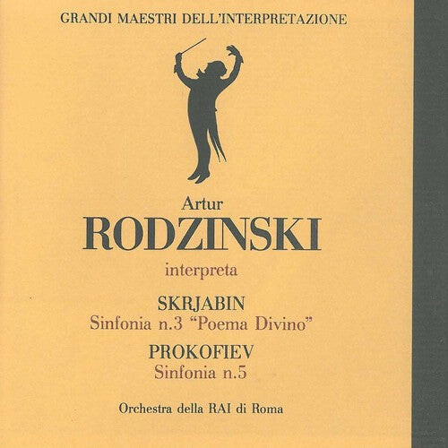 

CD диск Scriabin / Rai Sym Orch / Rodzinski: Masters of Interpretation 4