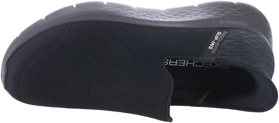 Мужские слипоны Skechers Gowalk Flex Hands Free, спортивные, повседневные, для ходьбы, Black — фото 4