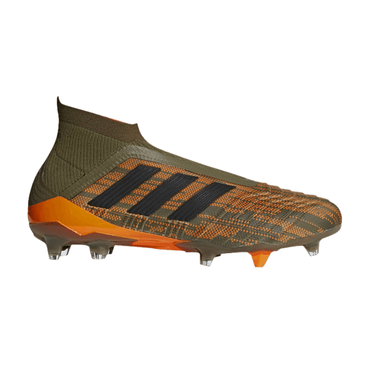 

Кроссовки Predator 18+ FG 'Trace Olive Orange', оранжевый