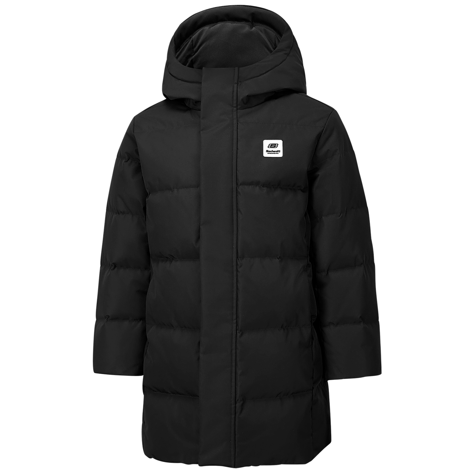 

Skechers Пуховик угольно-черный для подростков Carbon Black