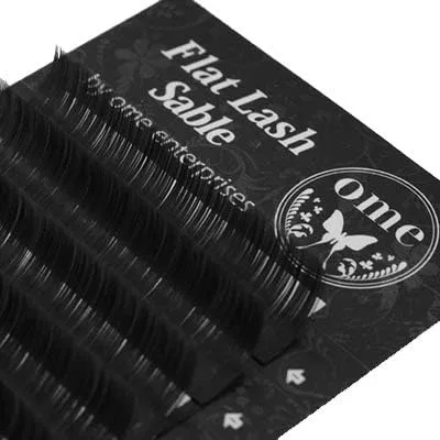 Ресницы Flat Lash Sable J Curl 0.12 мм, набор Kate Of Tokyo Foula Store