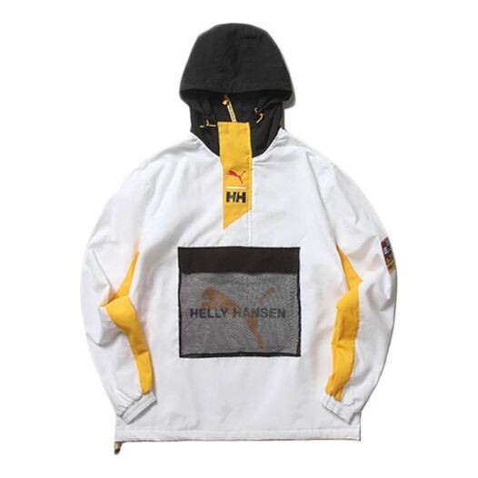 

Куртка x helly hansen crossover contrasting colors hooded jacket white Puma, белый