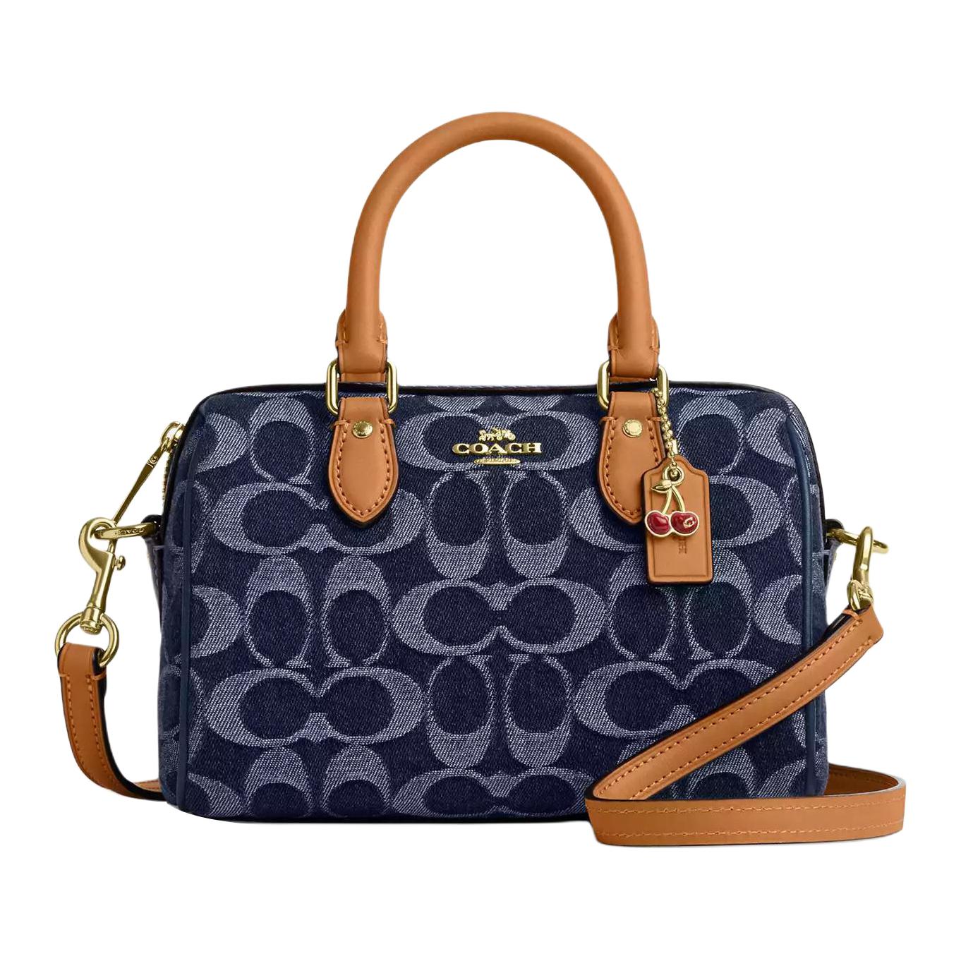 

COACH Рюкзак из джисовой ткани мини женский через плечо