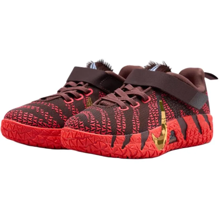 Nike Детские баскетбольные кроссовки Ja Morant 3 Low top Red для детей 3-7 лет — фото 4