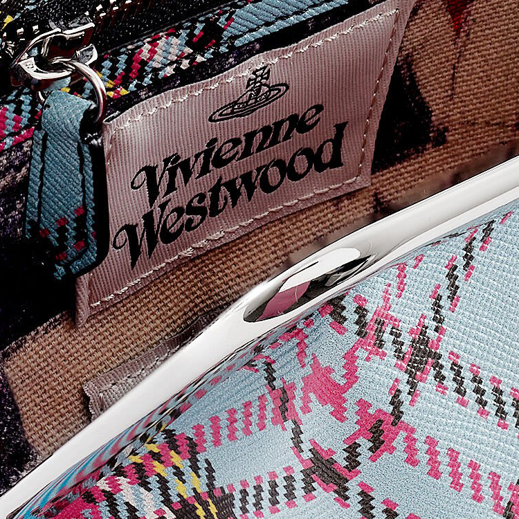 Сумка-пельмень Vivienne Westwood, через плечо, кроссбоди, клатч, женская, мультиколор — фото 4