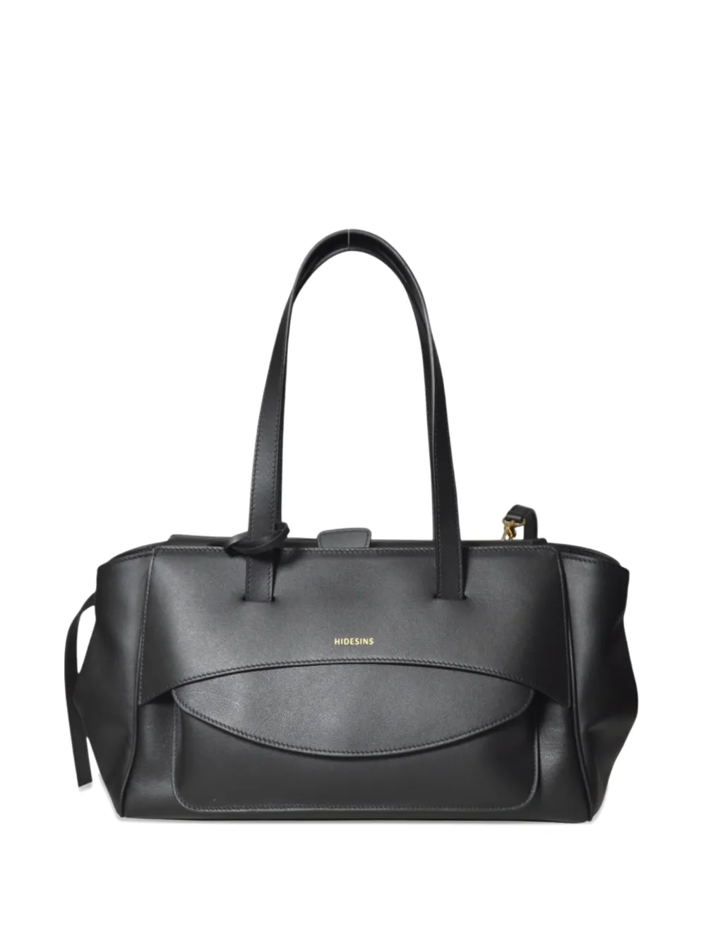 

Сумка на плечо с принтом-логотипом Hidesins, черный