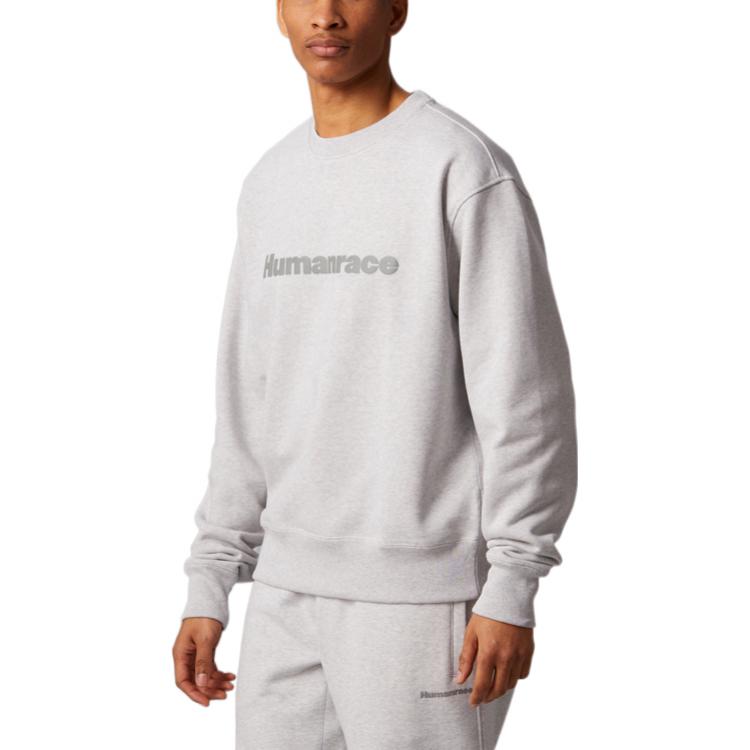 

Adidas X Pharrell Williams Humanrace Basic Crewneck «Светло-серый» Adidas Originals, серый