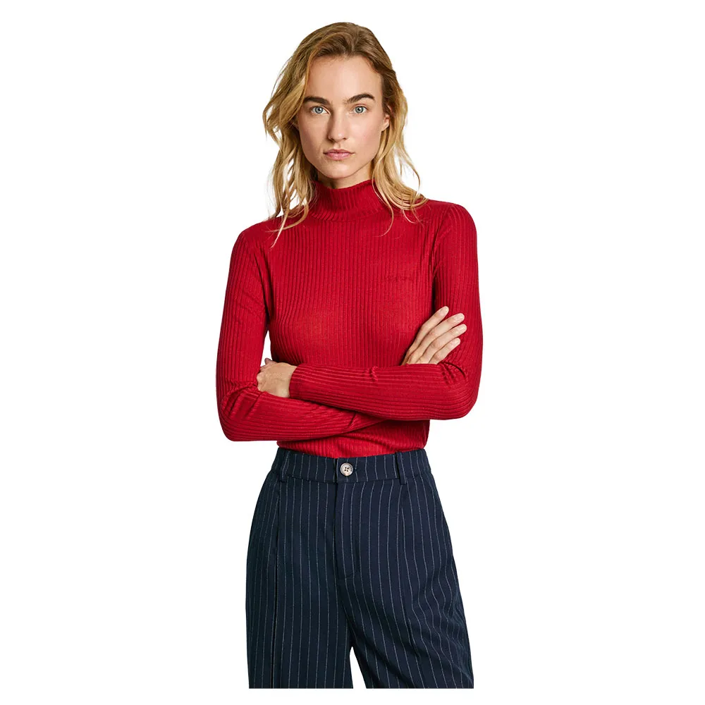 

Лонгслив Pepe Jeans Flory, красный