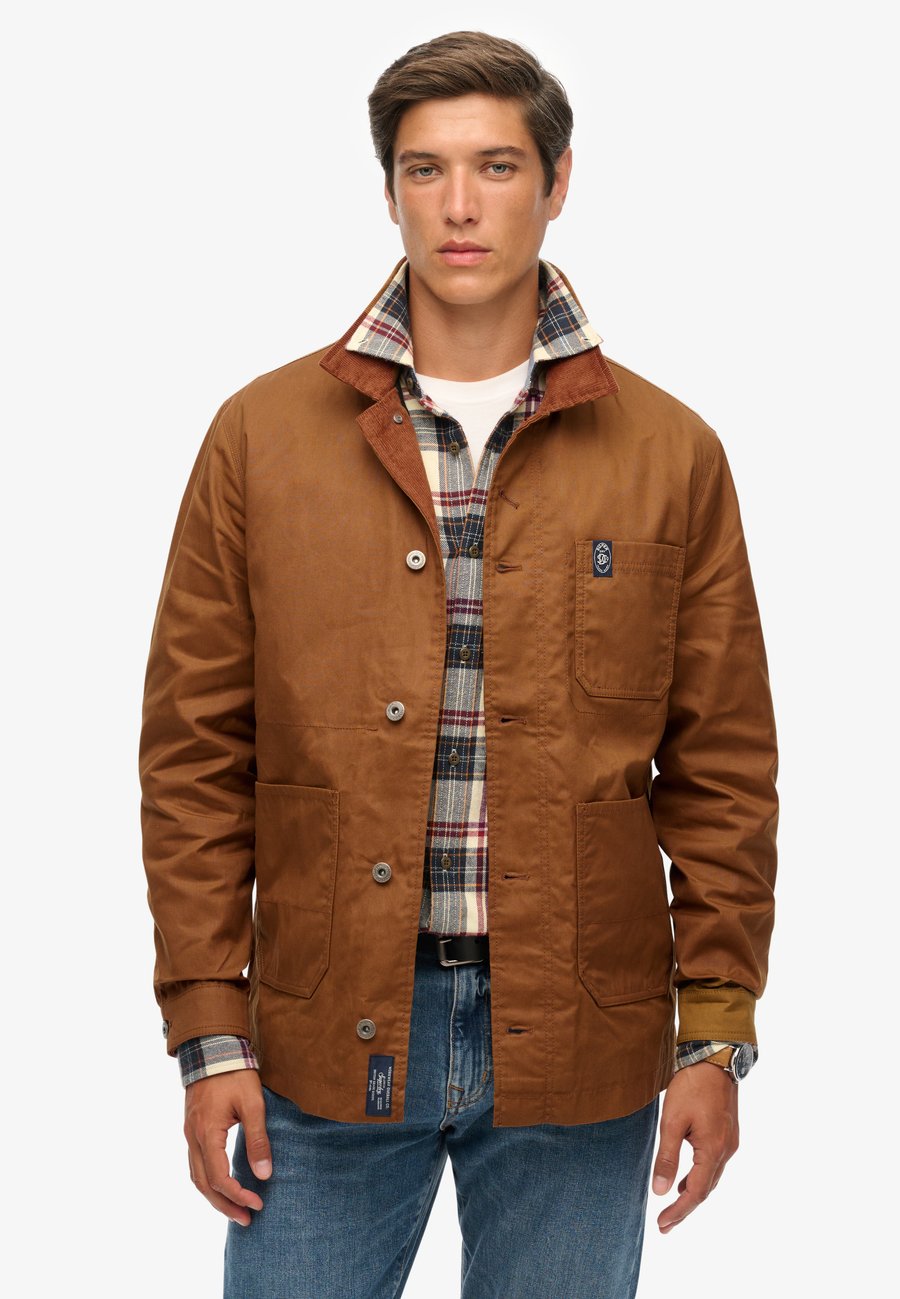 

Куртка Superdry & Co Summer jacket, Denim Co Tobacco Brown/Brown