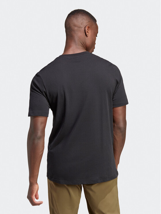 Футболка regular fit Terrex Classic Logo T-Shirt HZ1399 Adidas, черный — фото 3