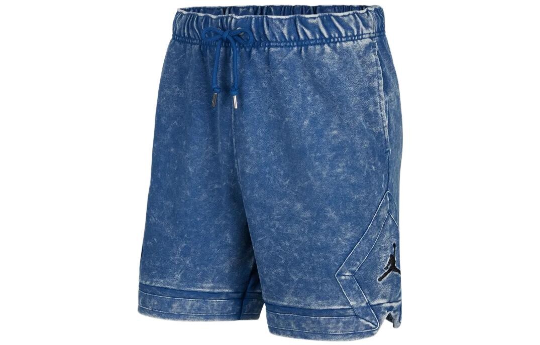 

Шорты из флиса Nike Air Essentials Diamond Vintage Washed Blue Jordan, синий